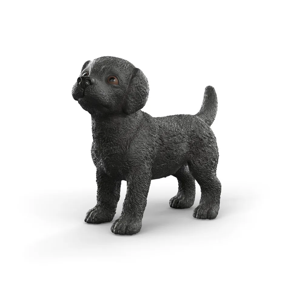 schleich-farm-world-labrador-welpe-schwarz-hund image 1