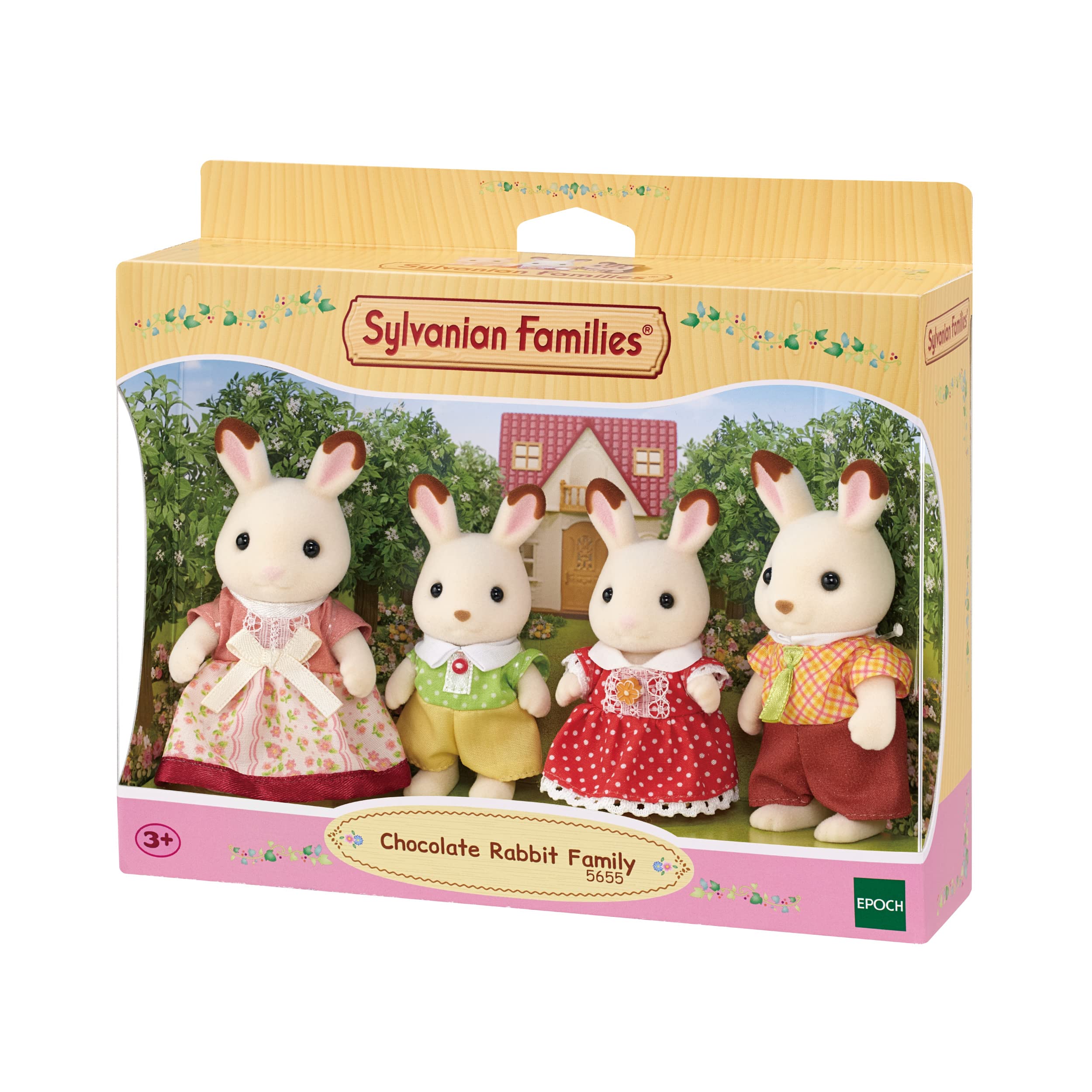 sylvanian-families-village-l5655-schokoladenhasen-familie-4-figuren image 1