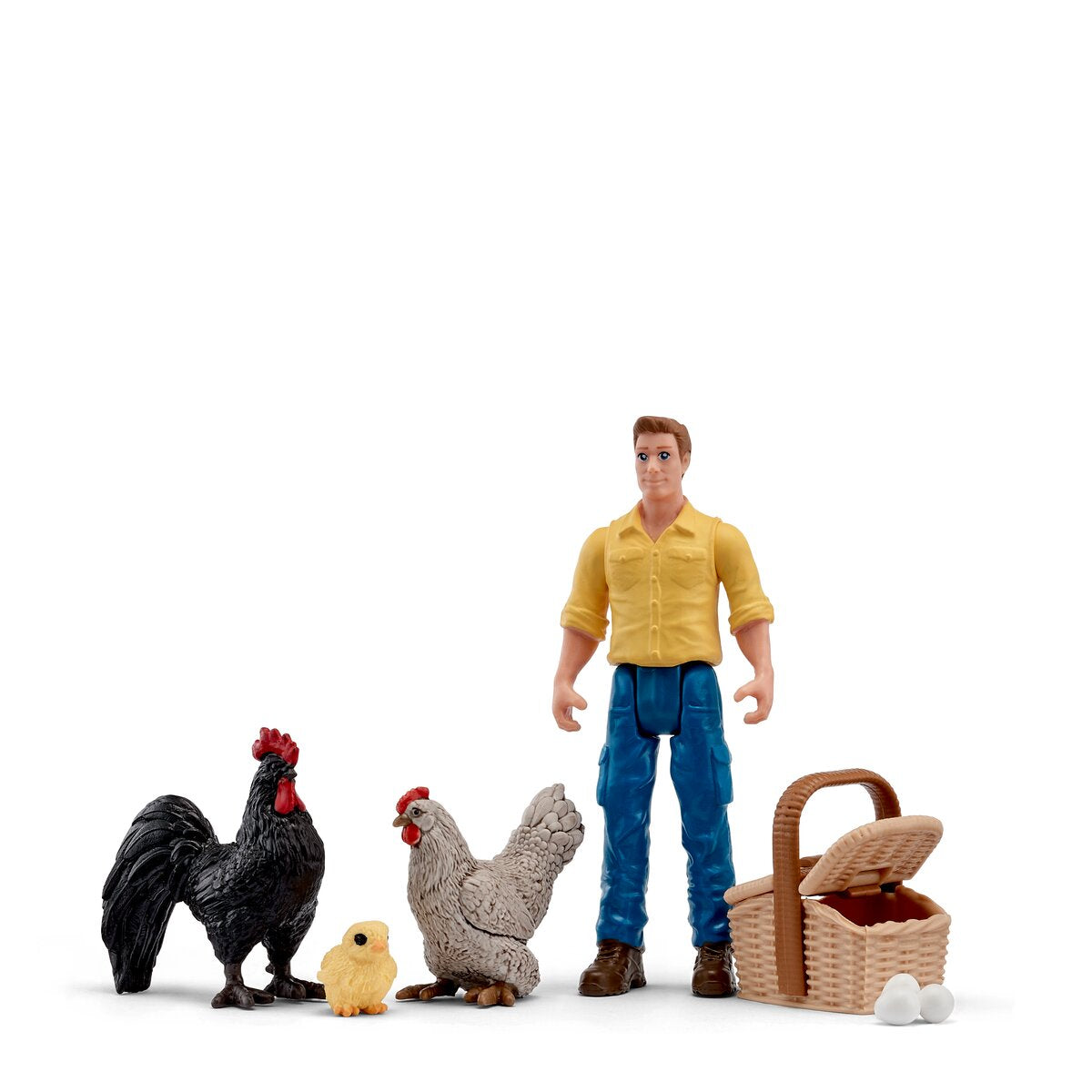 schleich-pocket-sets-piepmatz-parade-spielfiguren-h-hner-81535 image 1