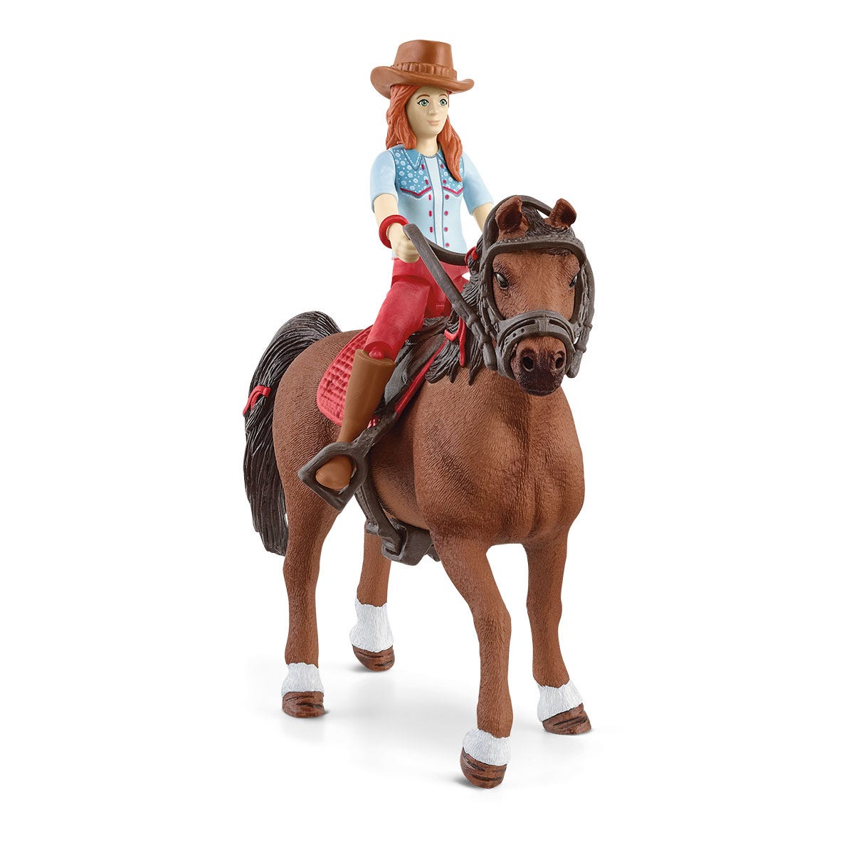 schleich-horse-club-42539-hannah-cayenne-reiterin-pferd-set image 8