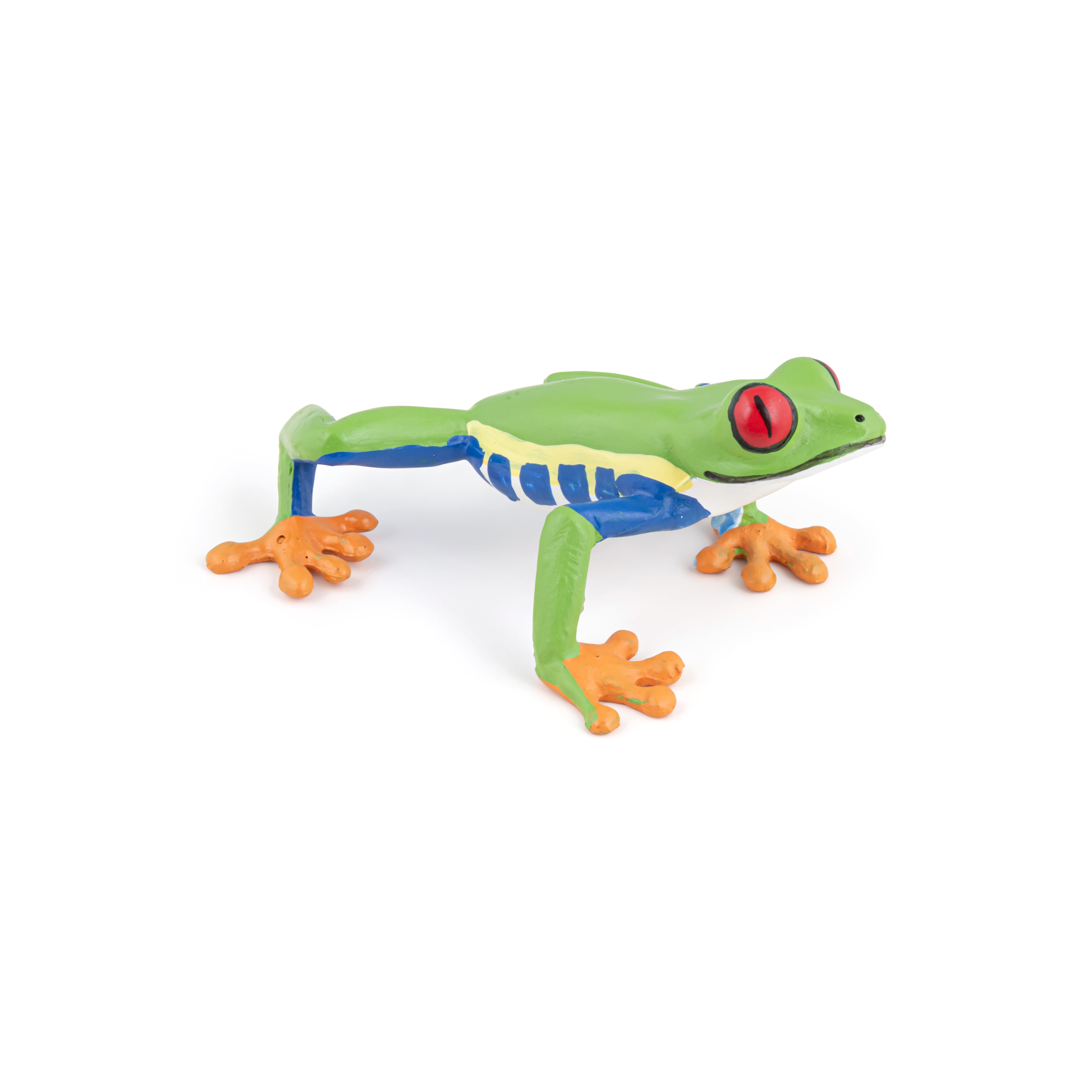 papo-wildlife-rotaugenlaubfrosch-tierfigur-regenwald-frosch image 4