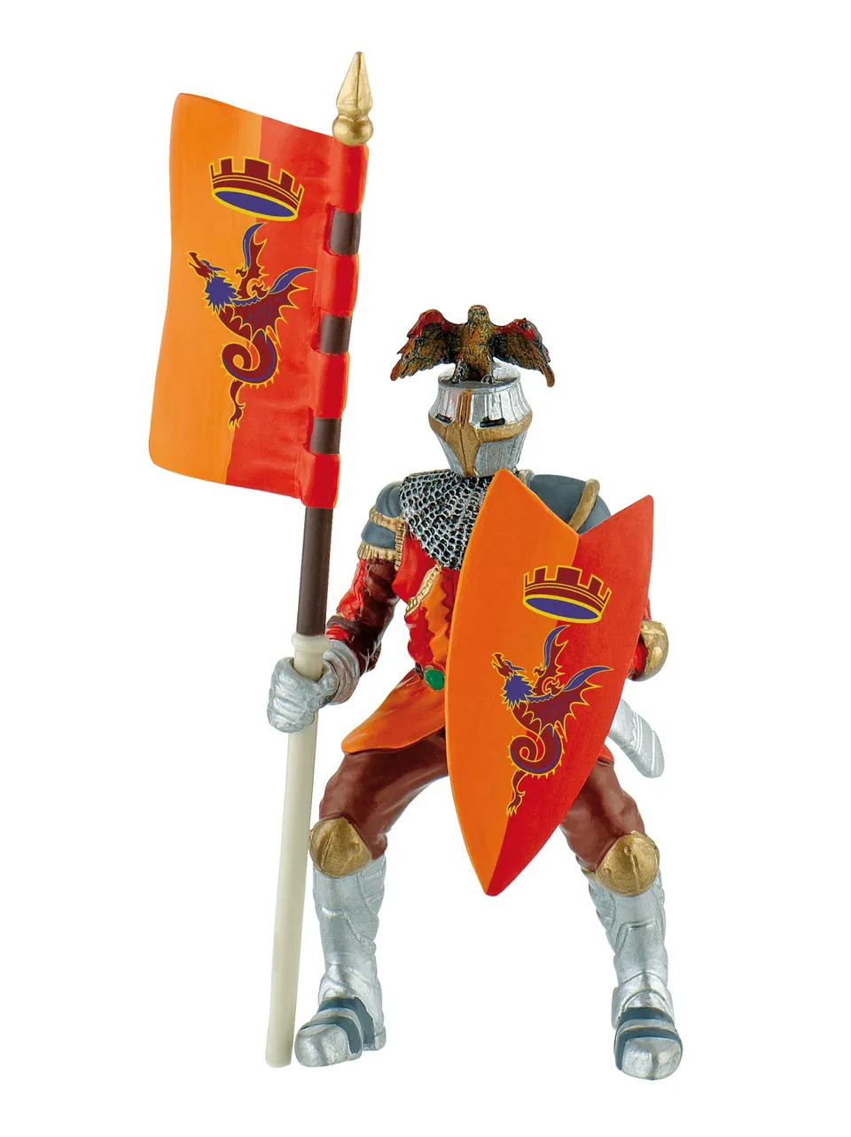 bullyland-80782-turnier-ritter-rot-spielfigur-12-5-cm-pvc-frei image 1
