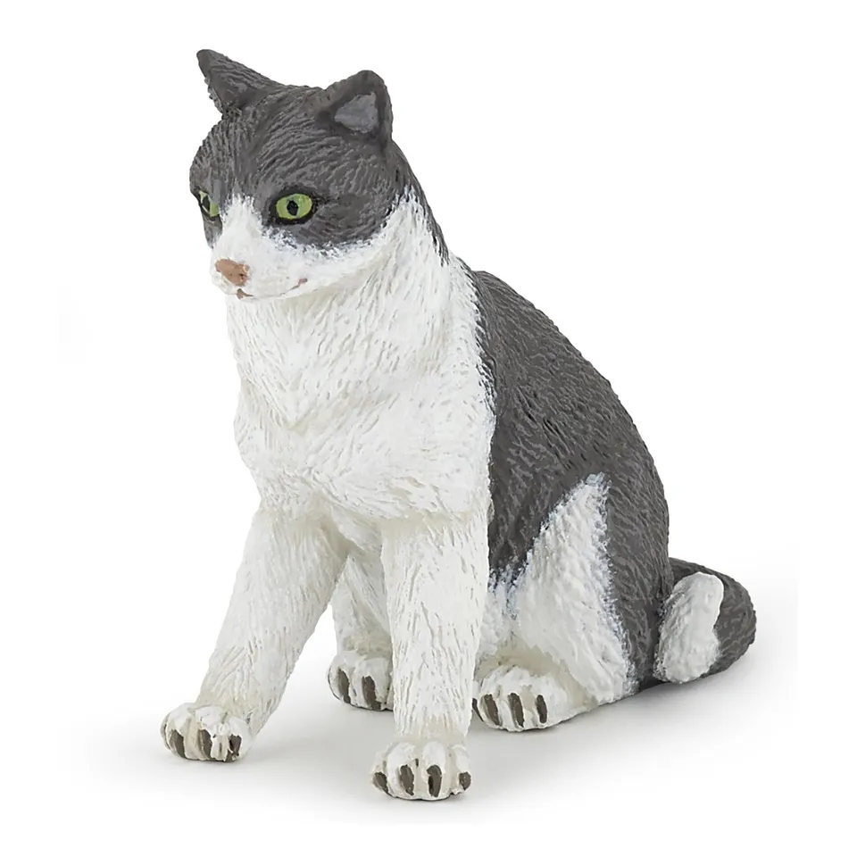 papo-dogs-cats-sitzende-katze-figur-haustier-handbemalt image 1