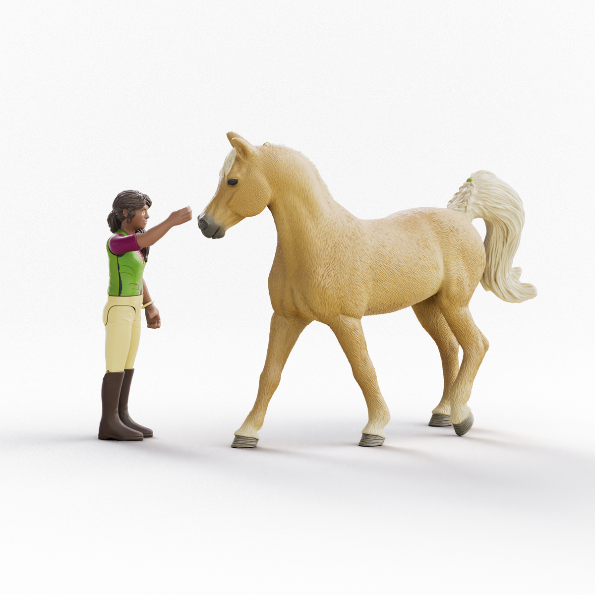 schleich-42714-horse-club-sarah-mystery-pferd-reiter-set image 2