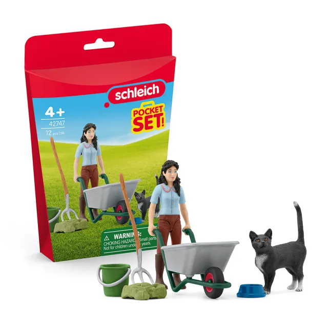 schleich-pocket-sets-mini-monde-emily-tierpflege-set image 1
