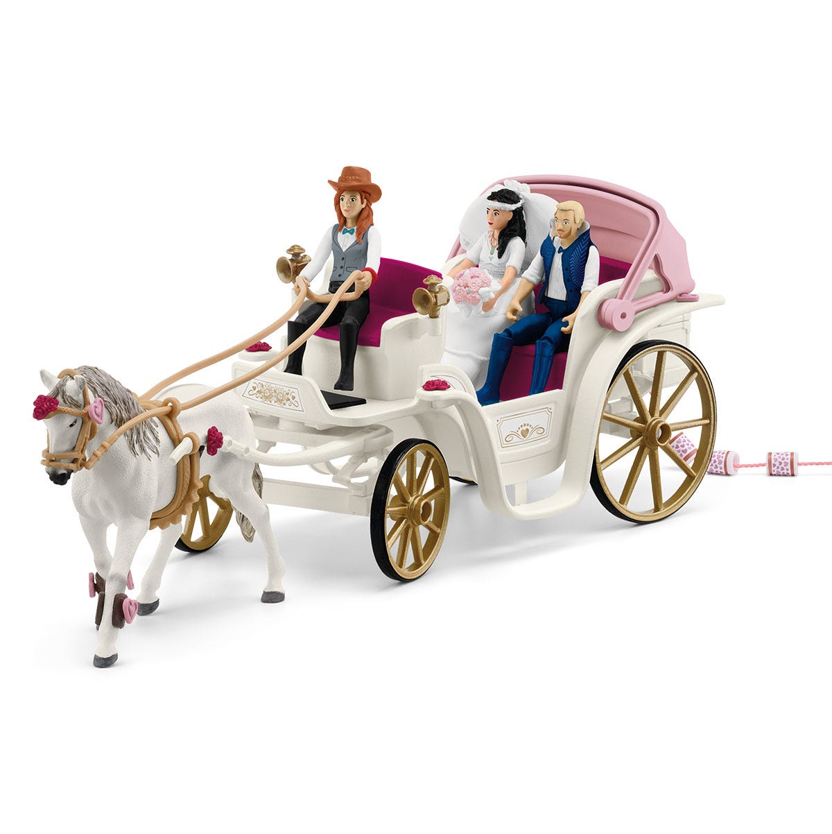 schleich-horse-club-hochzeitskutsche-42641-spielset image 3