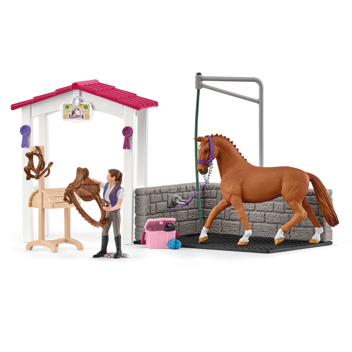 schleich-horse-club-72177-waschplatz-mit-pferdebox-pflegeset image 5