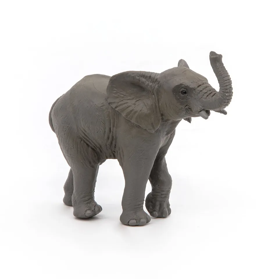papo-wildlife-junger-elefant-tierfigur-savanne-realistisch image 1