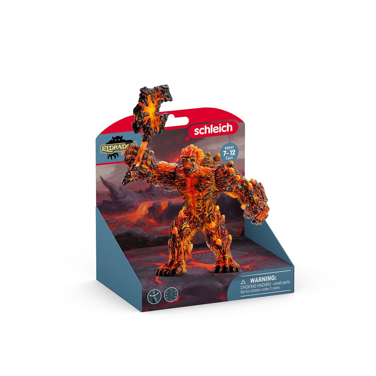 schleich-eldrador-lava-golem-42447-fantasyfigur-mit-axt image 2