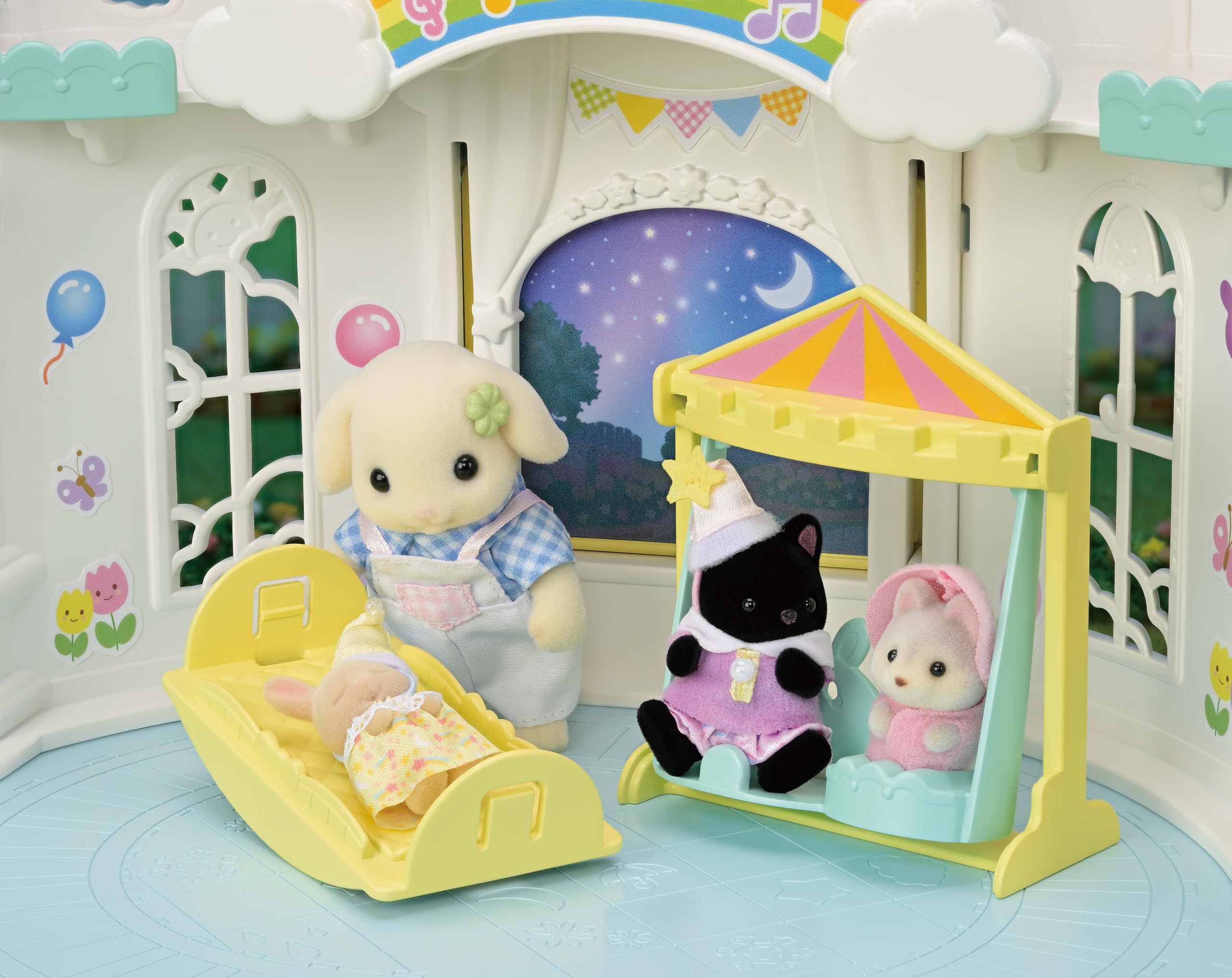 sylvanian-families-5743-sonnenschloss-puppen-spielset-kindergarten image 3