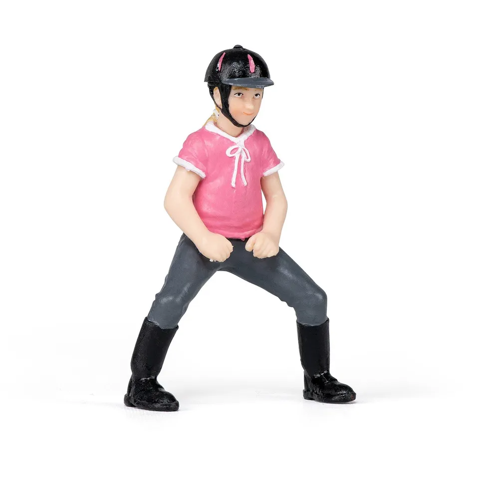 papo-horses-kinderreiter-reiterin-figur-mit-helm image 1