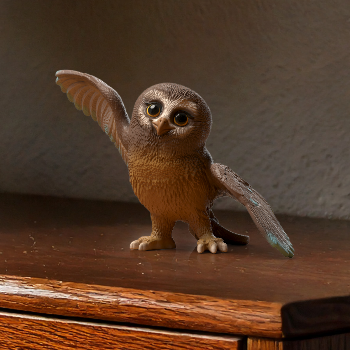 schleich-magical-animals-14951-muriel-die-eule-figur image 2