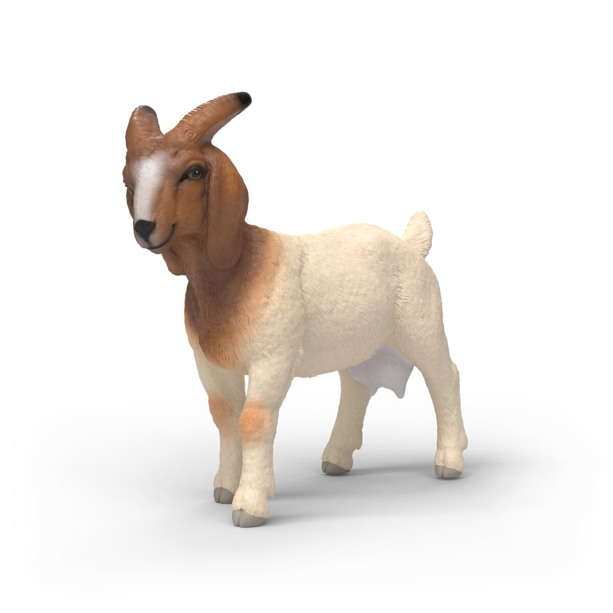 schleich-farm-world-burenziege-ziege-spielfigur-wei-braun image 1