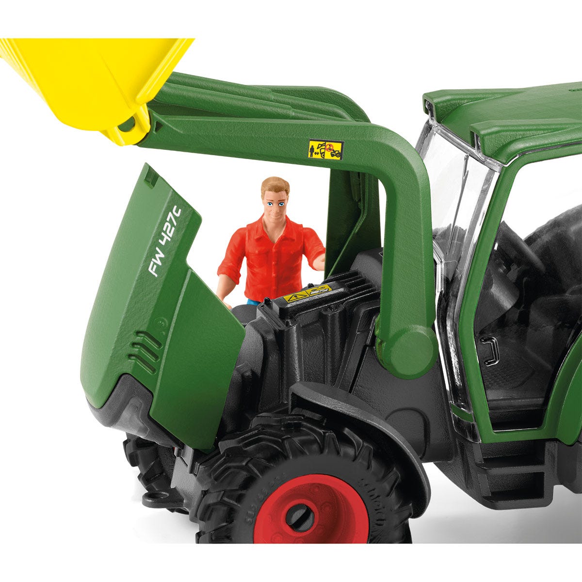 schleich-farm-world-traktor-mit-anh-nger-spielfahrzeug-42608 image 7