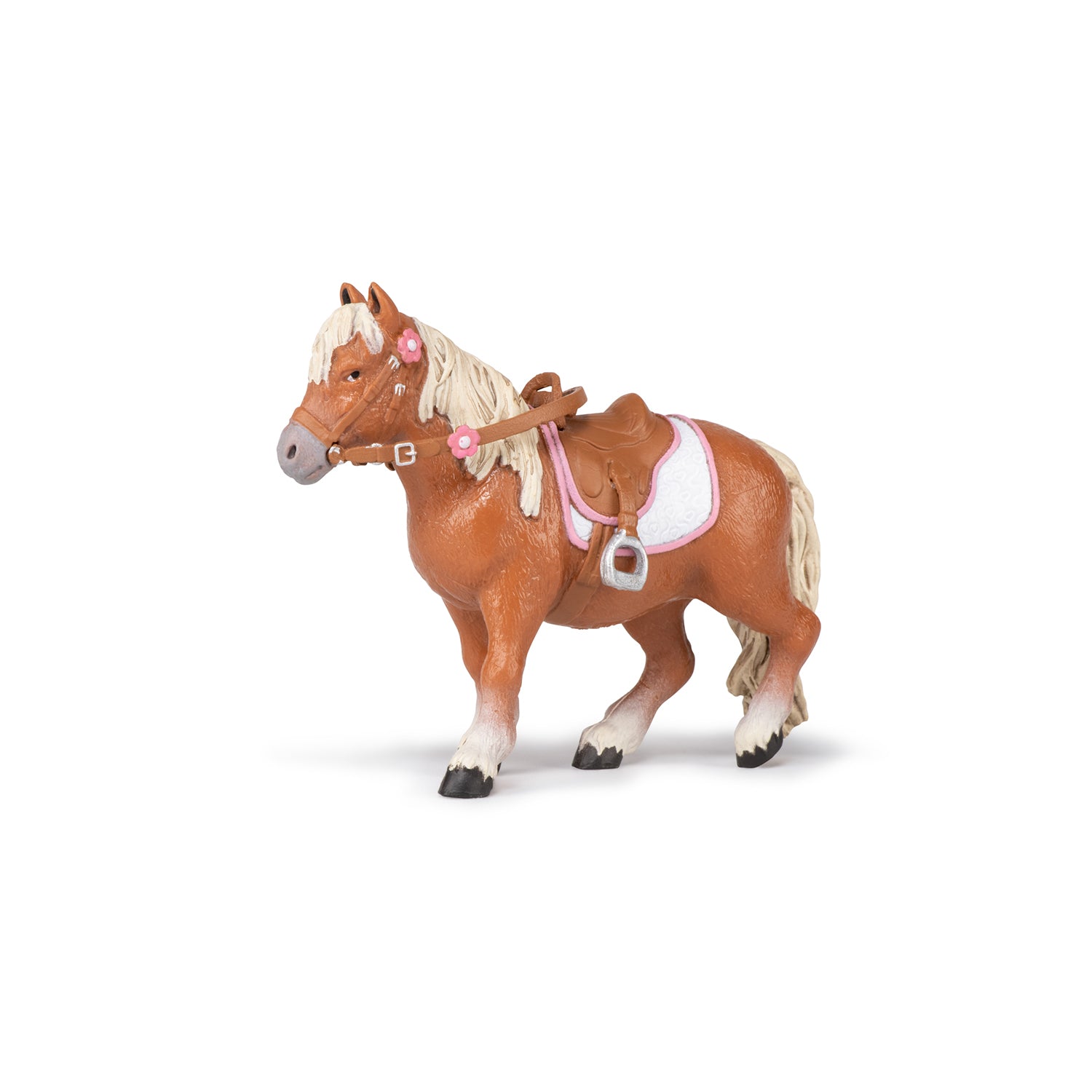papo-horses-shetlandpony-figur-mit-sattel-ponyfigur image 3