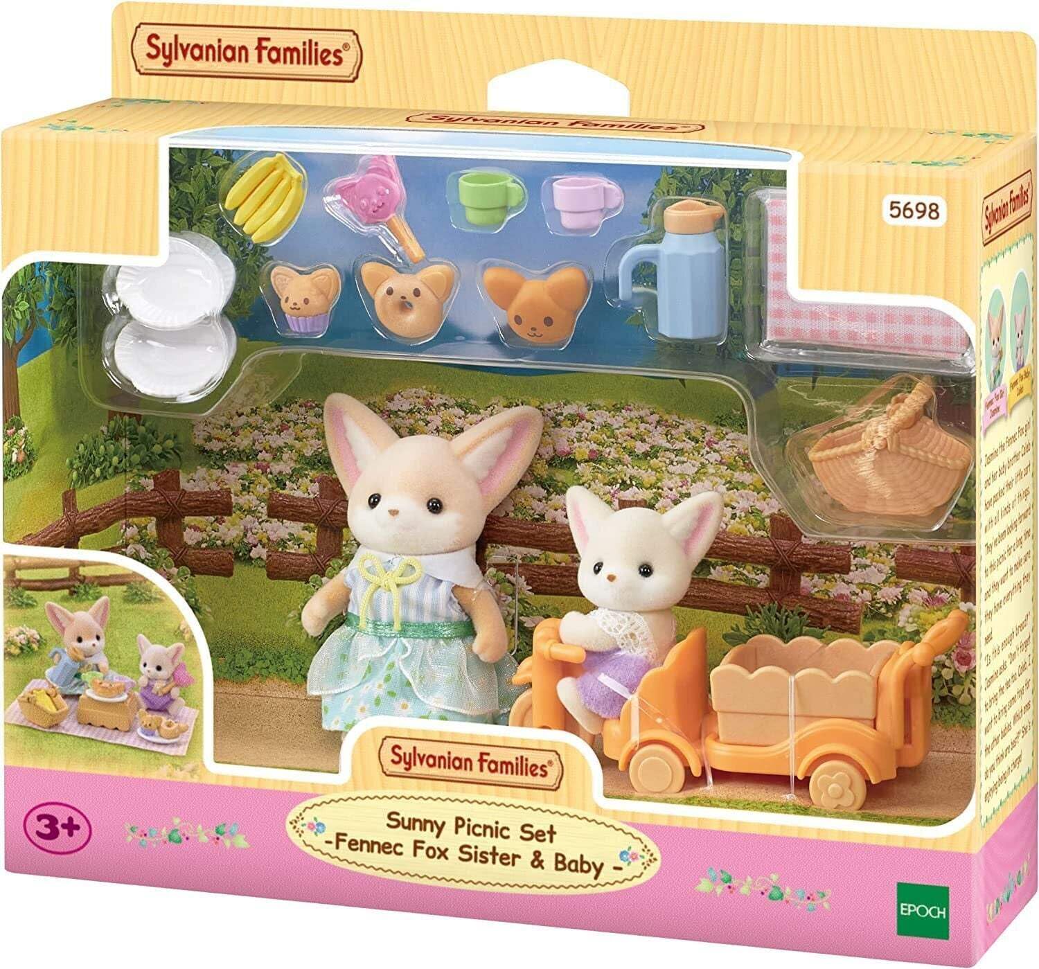 sylvanian-families-baby-treats-5698-w-stenfuchs-picknick-set image 1