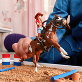 schleich-horse-club-hannahs-westernabenteuer-spielset-pferd image 2