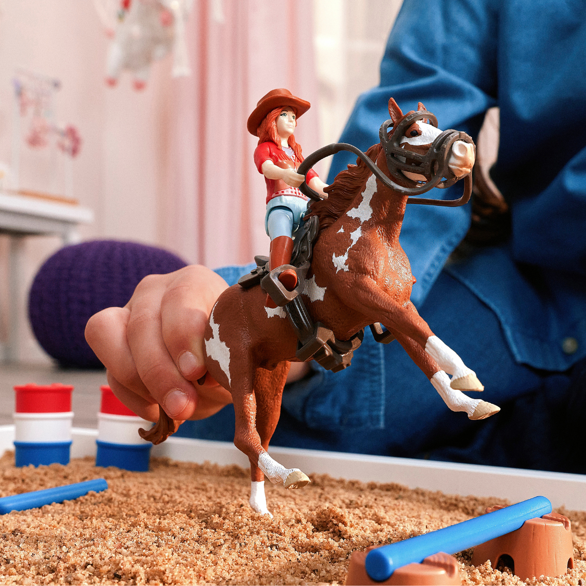 schleich-horse-club-hannah-western-abenteuer-42775-set image 2