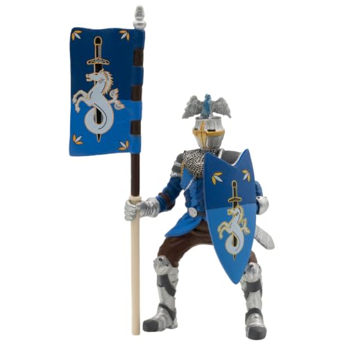 bullyland-turnierritter-80785-spielfigur-blauer-ritter-mit-schild image 5