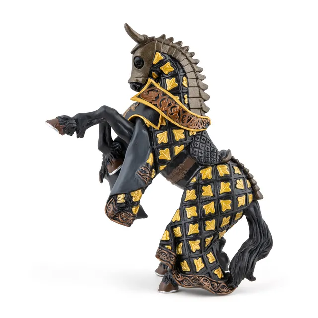 papo-medieval-master-of-arms-pferd-stierwappen-figur image 1