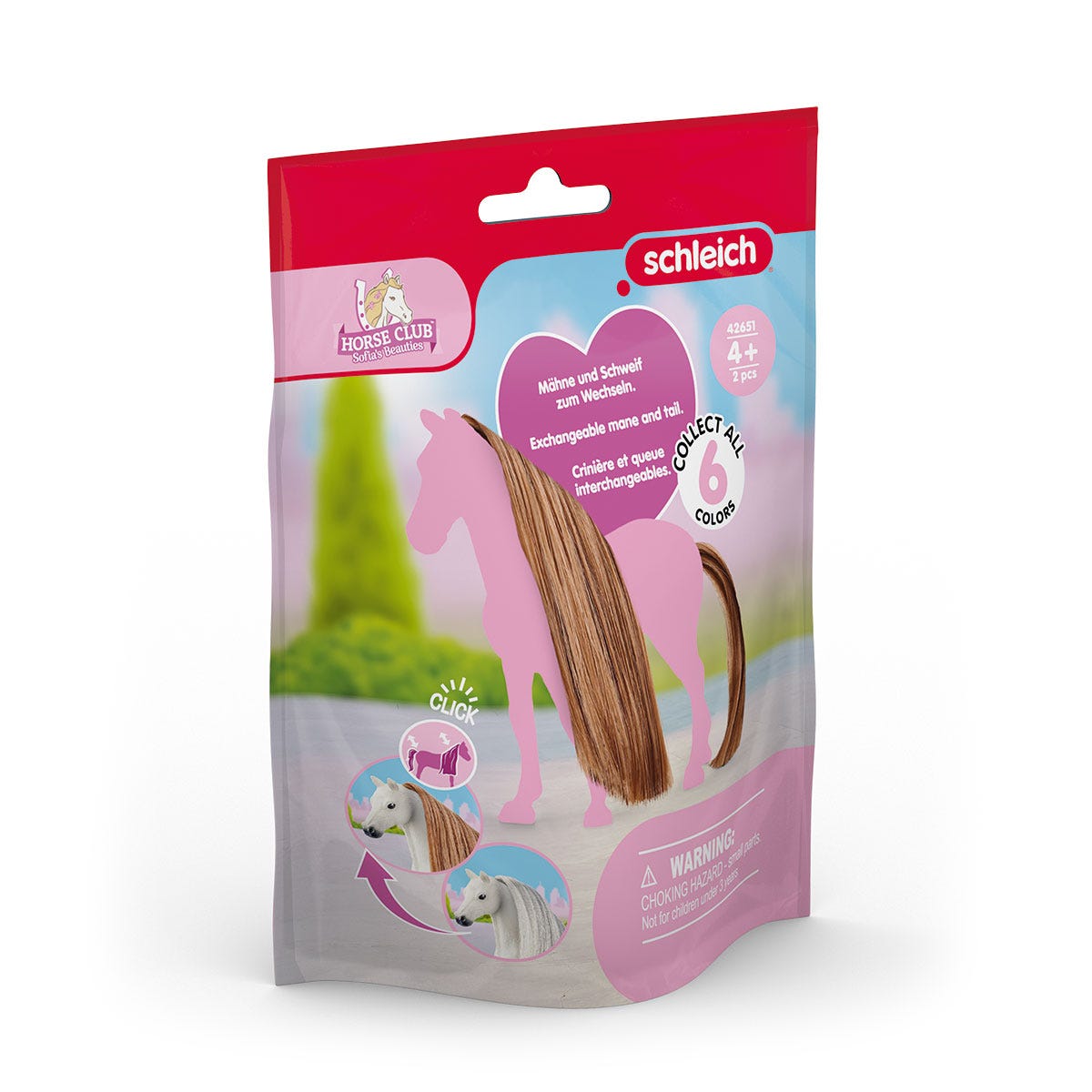 schleich-horse-club-42651-beauty-horses-choco-frisierpferd image 3