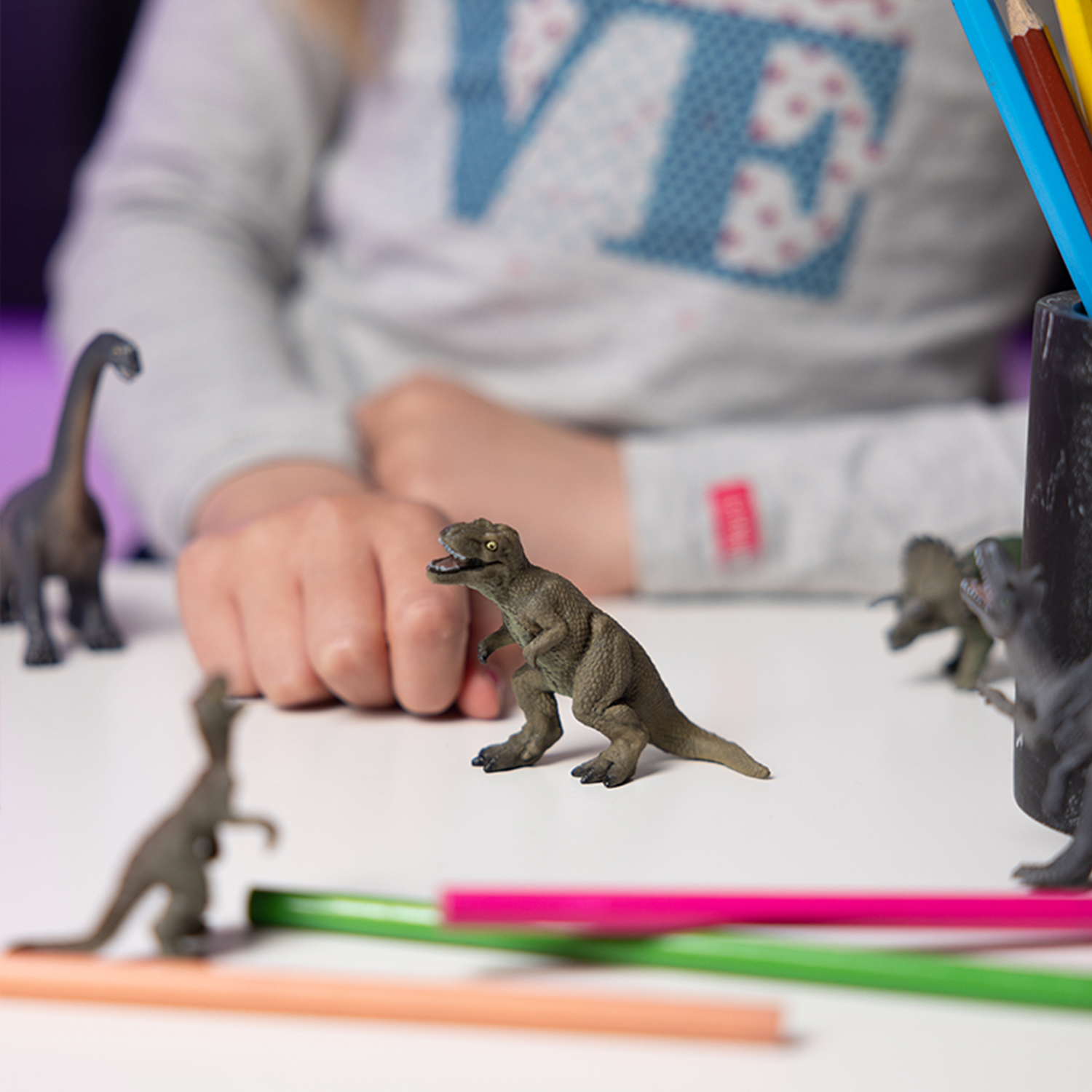 papo-mini-plus-dinosaurier-figuren-set-6-teilig-mini image 2
