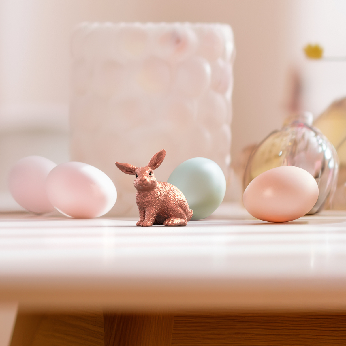 schleich-farm-world-ros-goldener-osterhase-sonderedition image 2