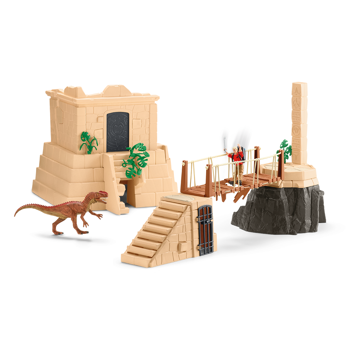 schleich-dinosaurs-dino-tempel-eroberung-spielset-42657 image 1