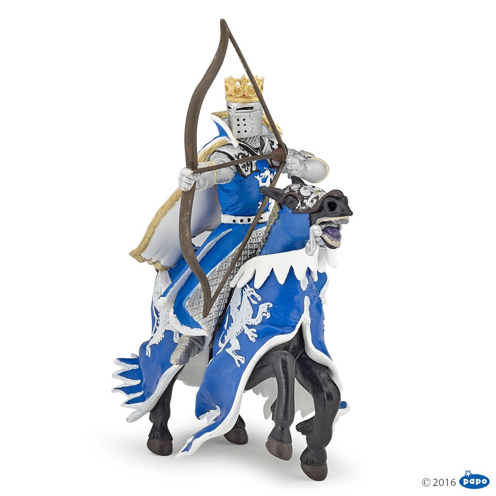 papo-medieval-k-nigspferd-blauer-drache-pferdefigur image 3