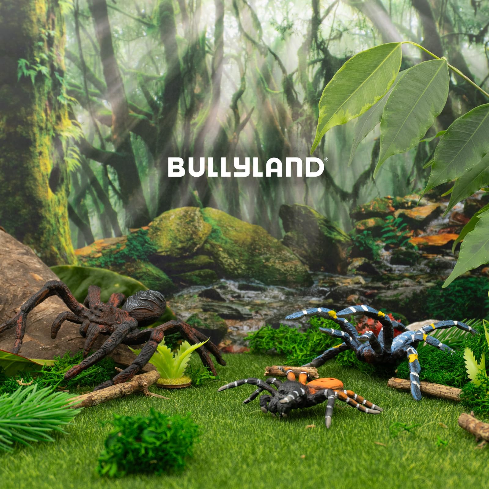 bullyland-crawlers-68430-wolfsspinne-spielfigur-13-cm image 6