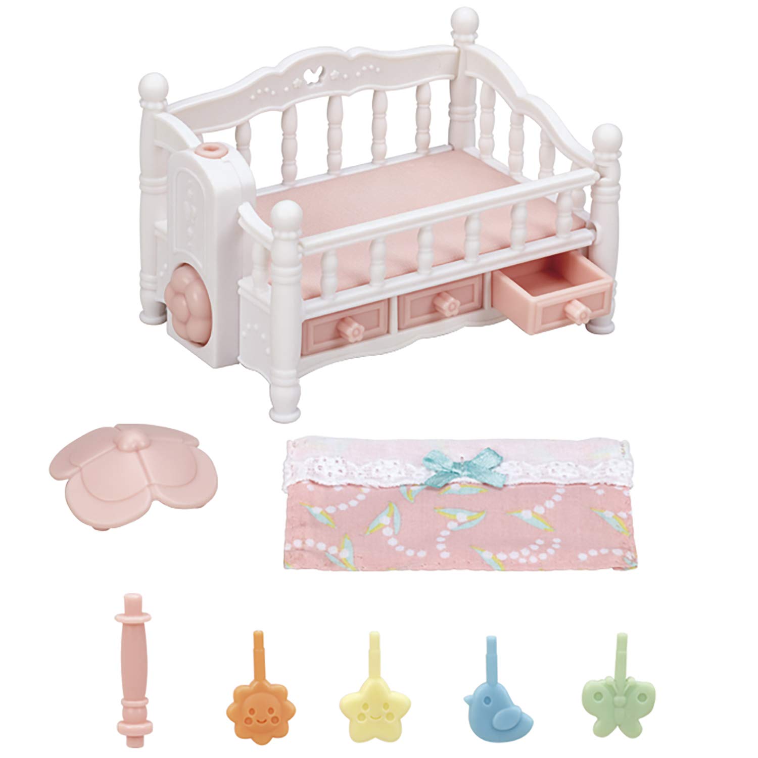 sylvanian-families-baby-5534-babybett-puppenhaus-mobile-drillinge image 3