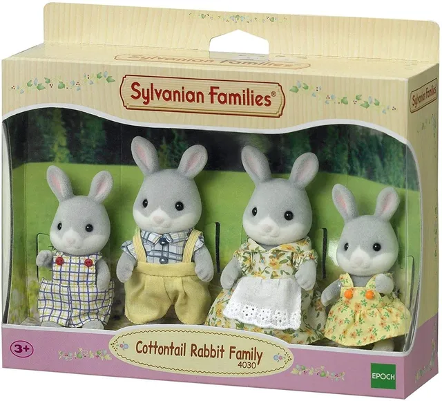 sylvanian-families-l4030-waldkaninchen-familie-figuren-4-teilig image 1