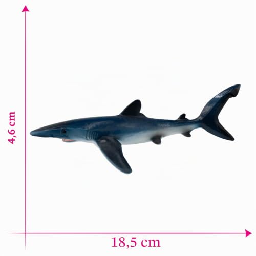 bullyland-marine-world-blauhai-67411-haifisch-figur-18-5-cm image 8