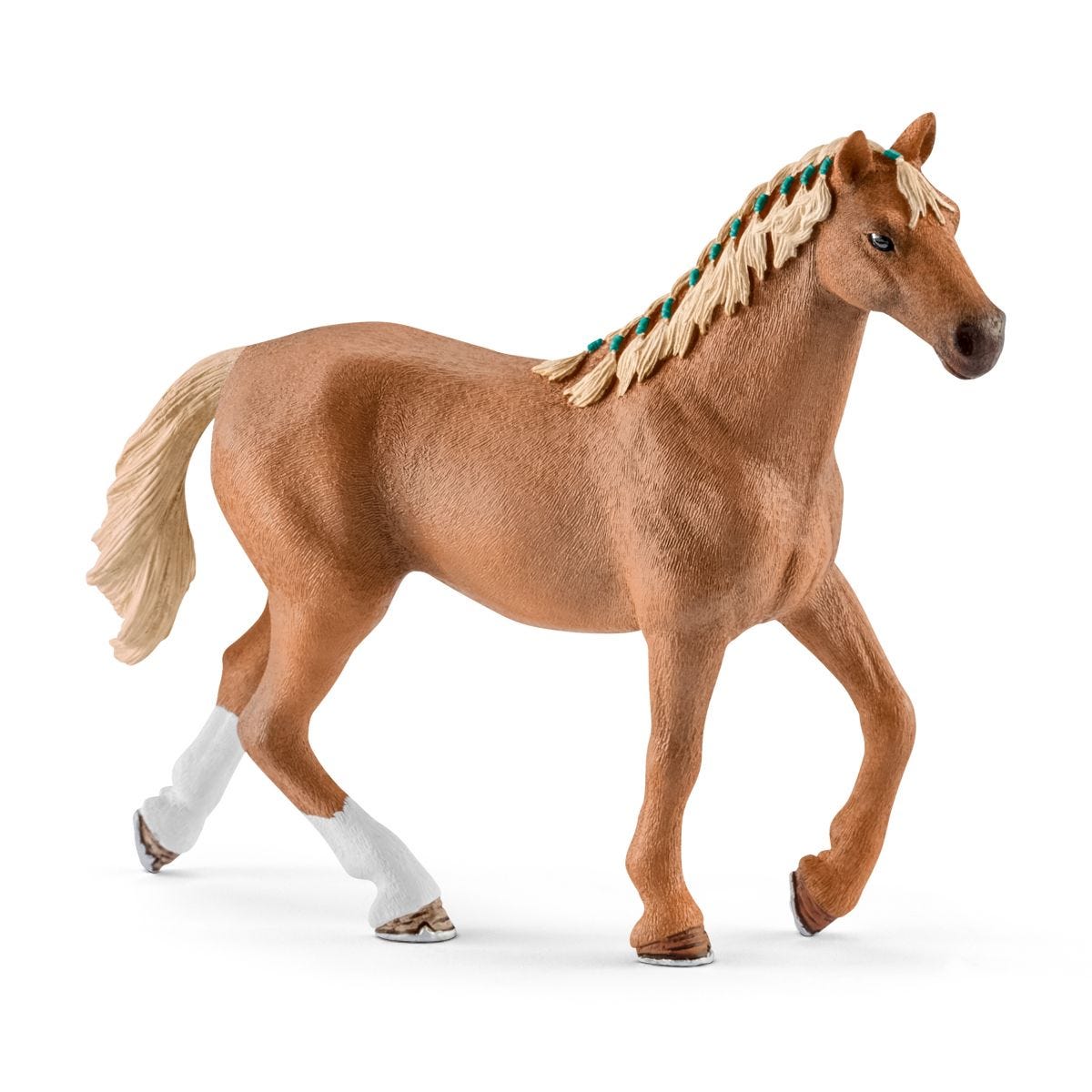 schleich-horse-club-englisches-vollblut-pferdefigur-mit-decke image 2
