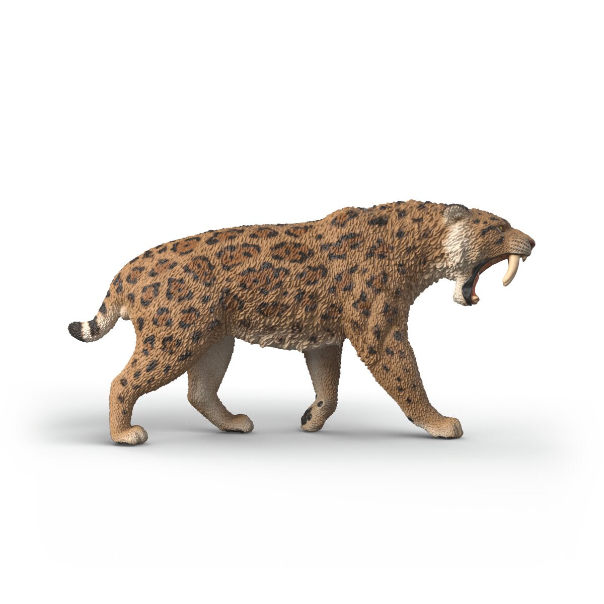 schleich-dinosaurs-s-belzahntiger-15054-spielfigur-braun image 3
