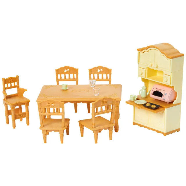 sylvanian-families-5340-landhaus-esszimmer-m-bel-puppenhaus-einrichtung image 1
