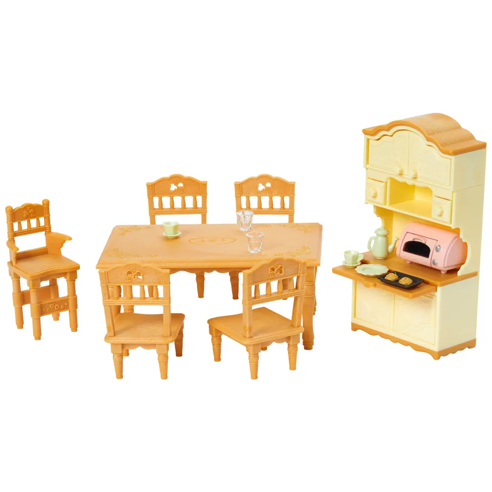 sylvanian-families-5340-landhaus-esszimmer-m-bel-puppenhaus-einrichtung image 1