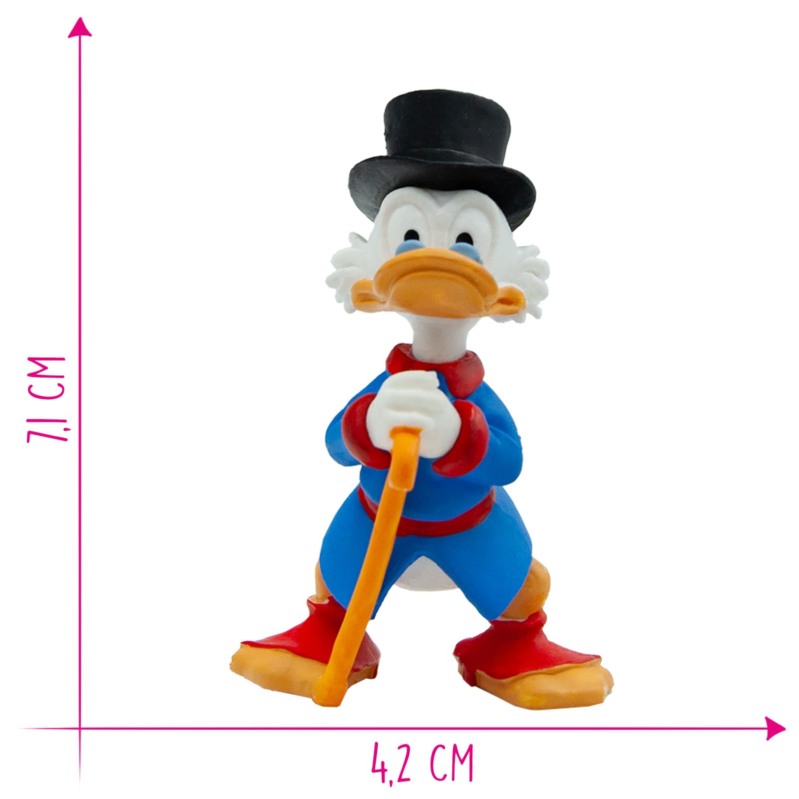 bullyland-disney-dagobert-duck-15310-spielfigur-7-1-cm image 2