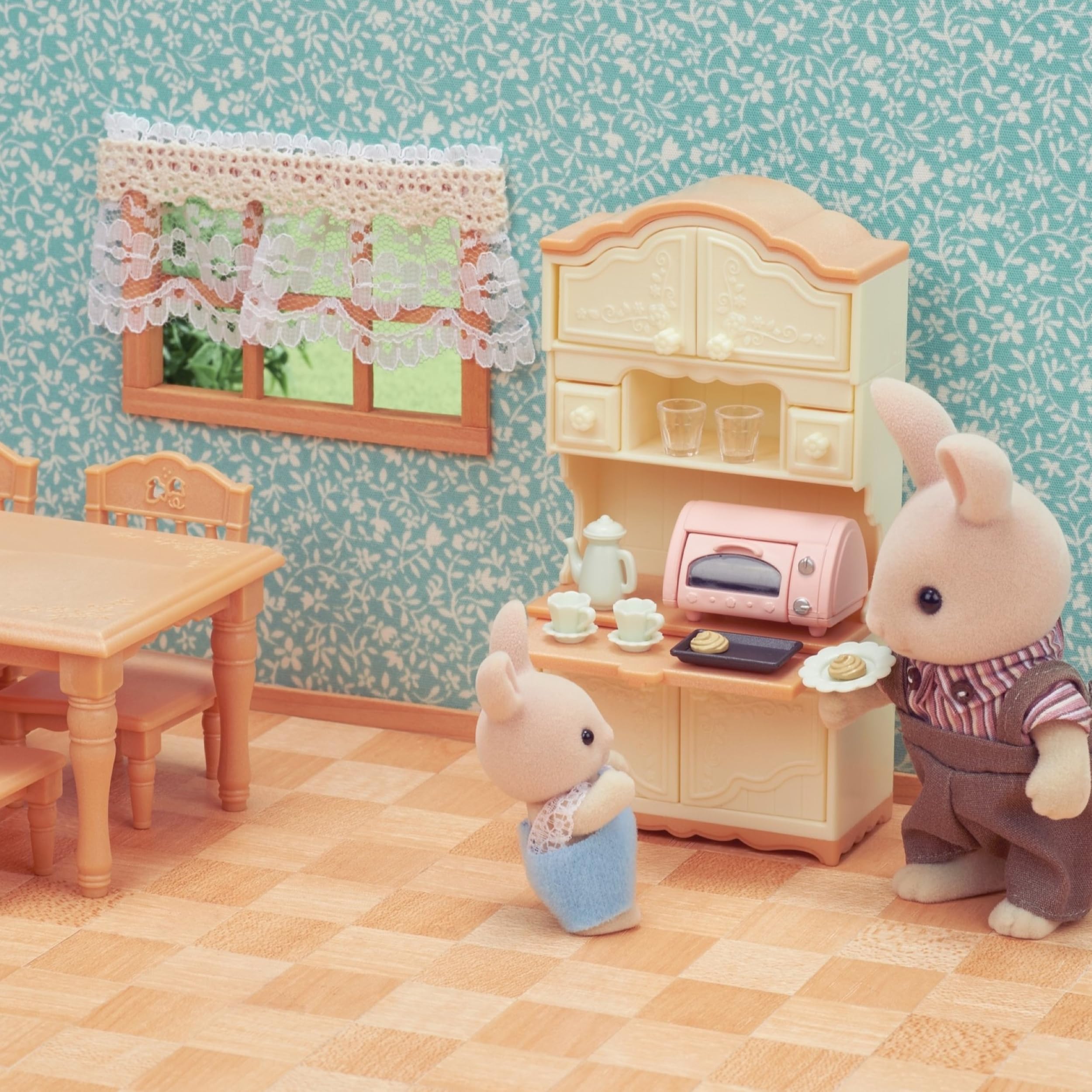 sylvanian-families-5340-landhaus-esszimmer-m-bel-puppenhaus-einrichtung image 6