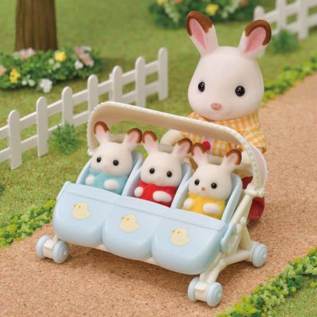 sylvanian-families-baby-drillings-kinderwagen-spielset-l5533 image 6