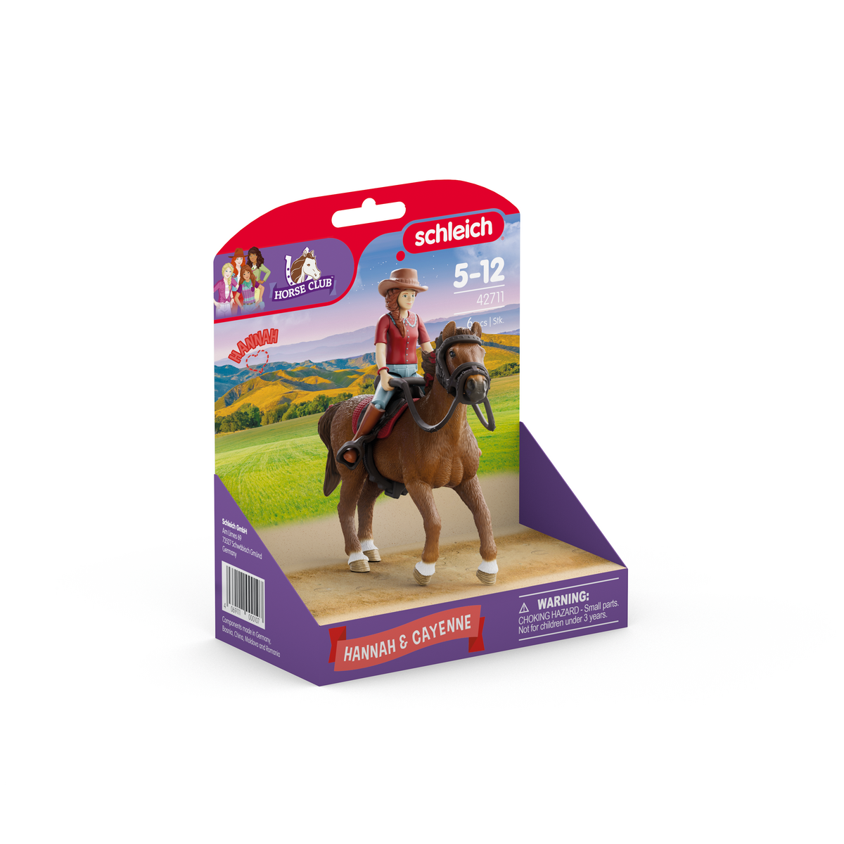schleich-horse-club-42711-hannah-cayenne-pferd-reiterin image 6