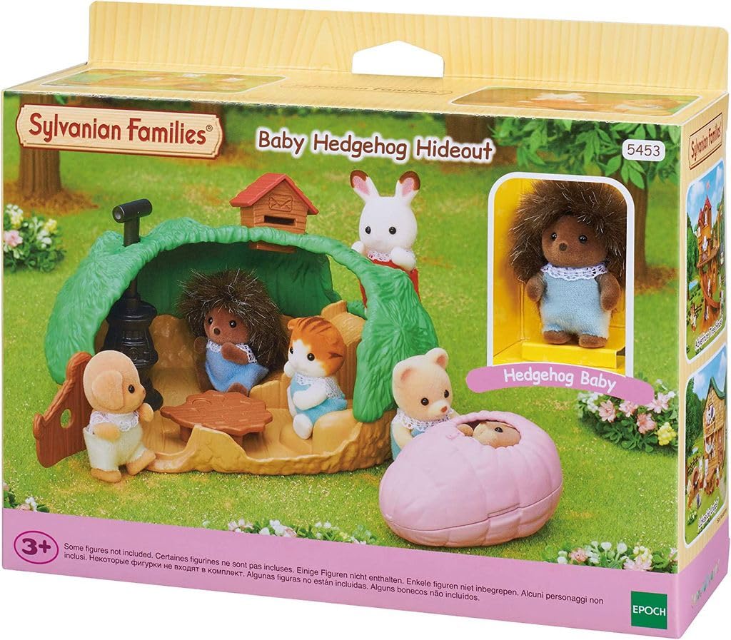 sylvanian-families-5453-baby-igelh-hle-puppenhaus-spielset-camping image 2