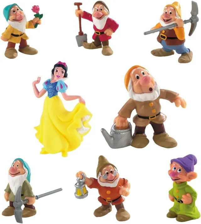 bullyland-disney-princess-schneewittchen-figuren-set-8-teilig image 1