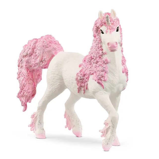 schleich-bayala-bl-ten-einhorn-stute-figur-70831 image 1