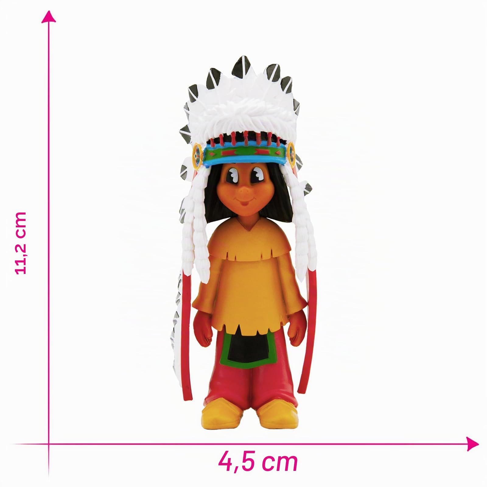 bullyland-yakari-43364-spielfigur-11-2-cm-mit-federschmuck image 2