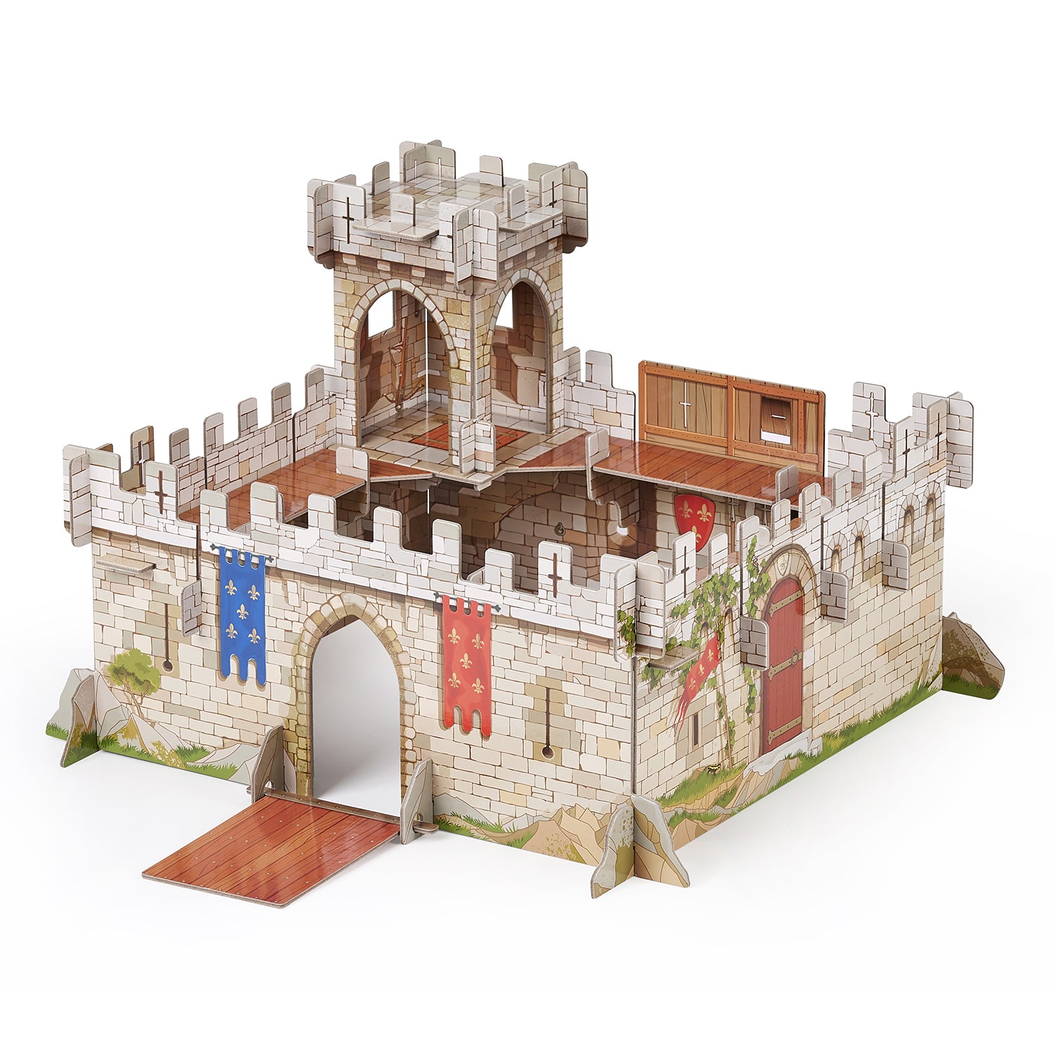 papo-medieval-prinz-philips-schloss-spielset-karton image 2