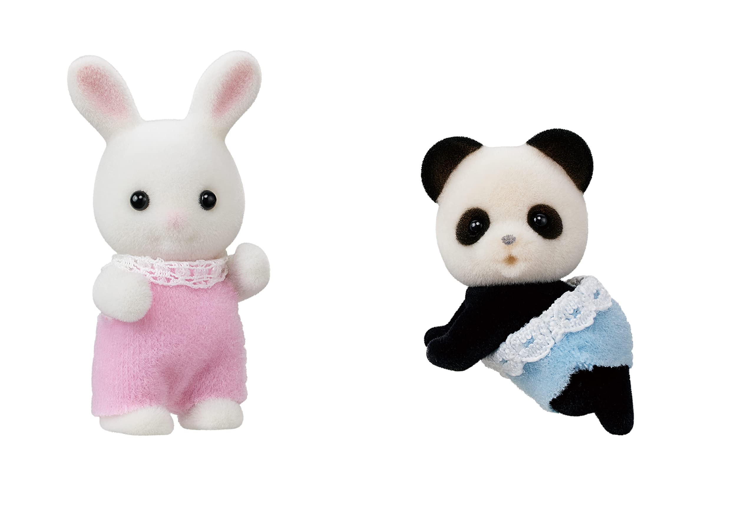 sylvanian-families-baby-party-5709-toy-box-panda-schneehasen image 3