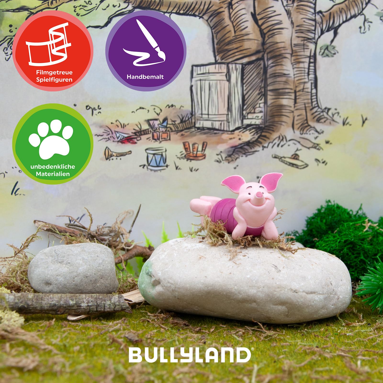 bullyland-disney-classic-ferkel-winnie-puuh-figur-12344 image 5