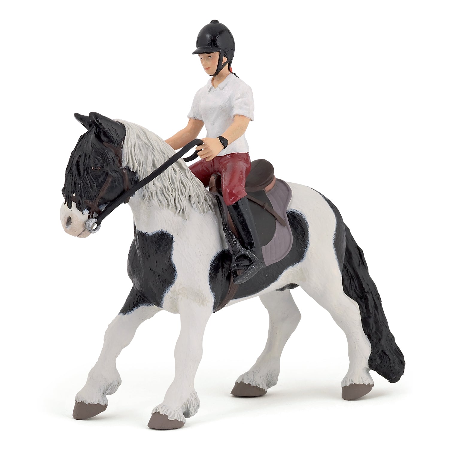 papo-horses-pony-mit-sattel-figur-schulpony image 2