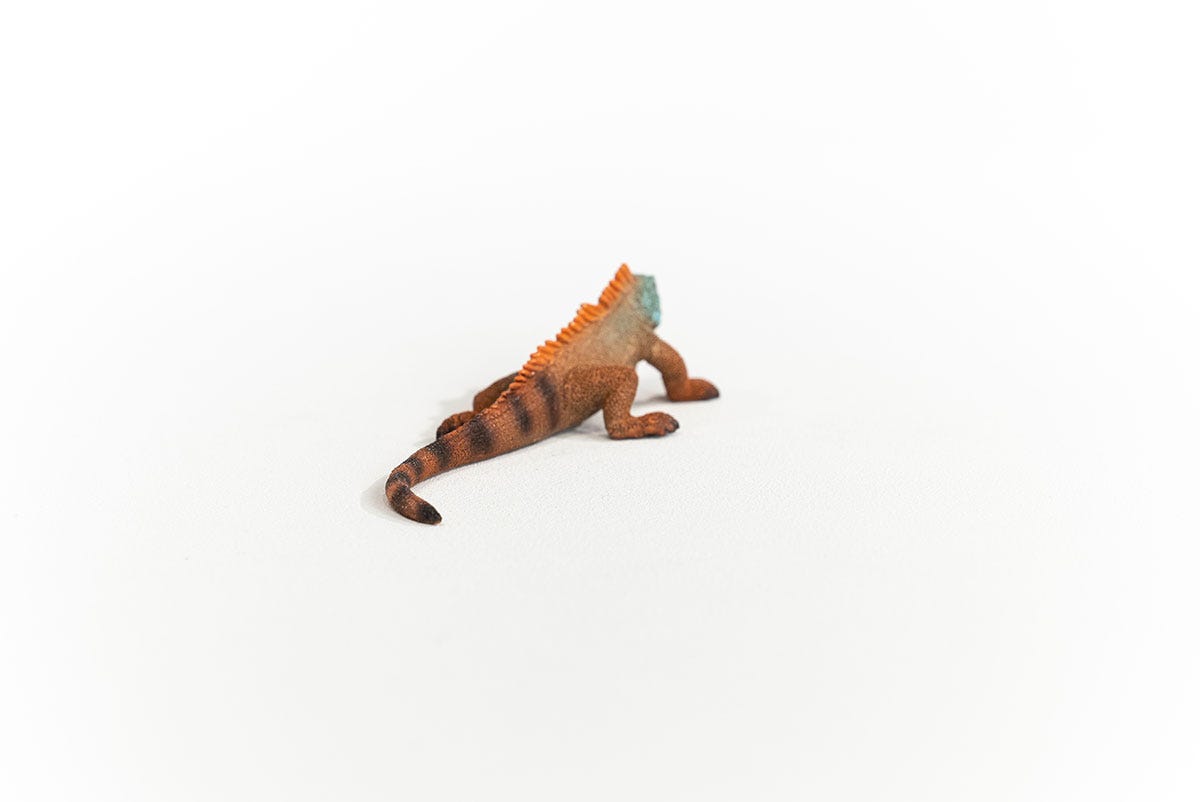 schleich-wild-life-14854-leguan-reptil-tierfigur-gr-n image 5